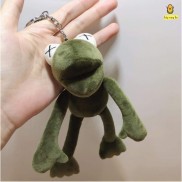 MÓC KHÓA ẾCH CON - KHỦNG LONG [ PHỤ KIỆN TÚI] CHIM CÁNH CỤT BADTZ MARU - POMPOMPURIN